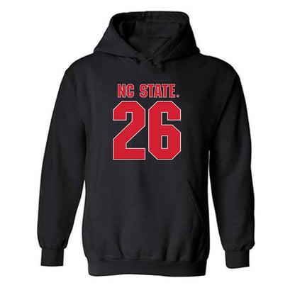NC State - NCAA Football : Isiah Jones - Sports Shersey Hooded Sweatshirt-0