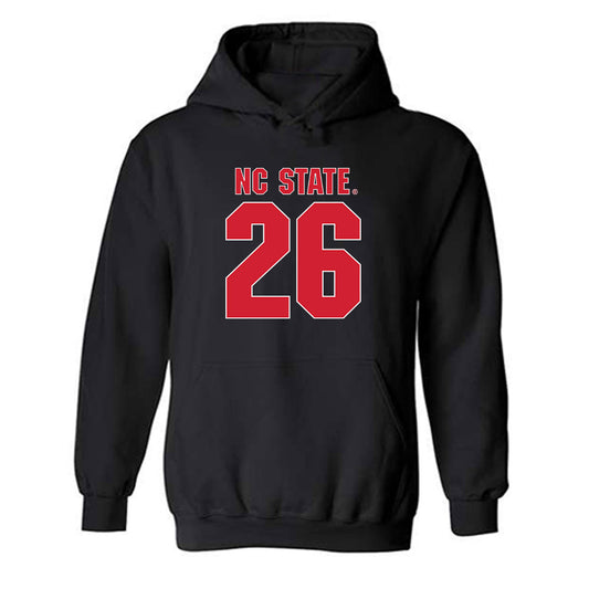NC State - NCAA Football : Isiah Jones - Sports Shersey Hooded Sweatshirt-0