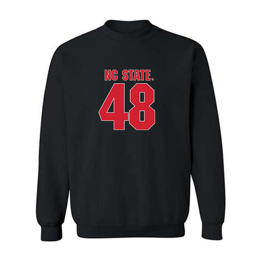 NC State - NCAA Football : Hunter Jackson - Sports Shersey Crewneck Sweatshirt-0