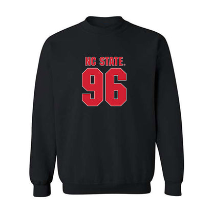 NC State - NCAA Football : Jackson Waller - Sports Shersey Crewneck Sweatshirt-0