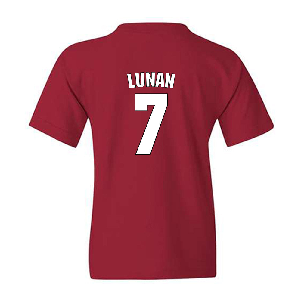NC State - NCAA Women's Basketball : Kyshe Lunan - Classic Shersey Youth T-Shirt-1