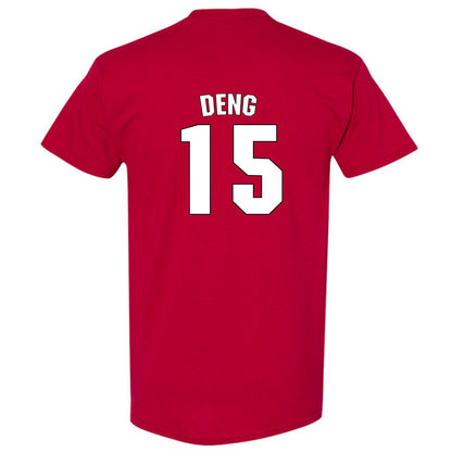 NC State - NCAA Men's Basketball : Jerry Deng - Classic Shersey T-Shirt-1