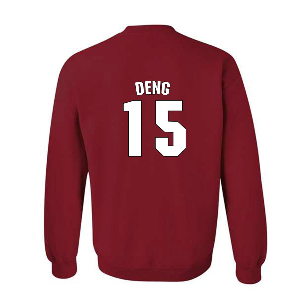 NC State - NCAA Men's Basketball : Jerry Deng - Classic Shersey Crewneck Sweatshirt-1