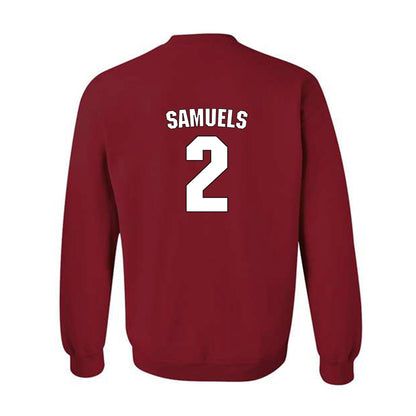 NC State - NCAA Women's Basketball : Qadence Samuels - Classic Shersey Crewneck Sweatshirt-1