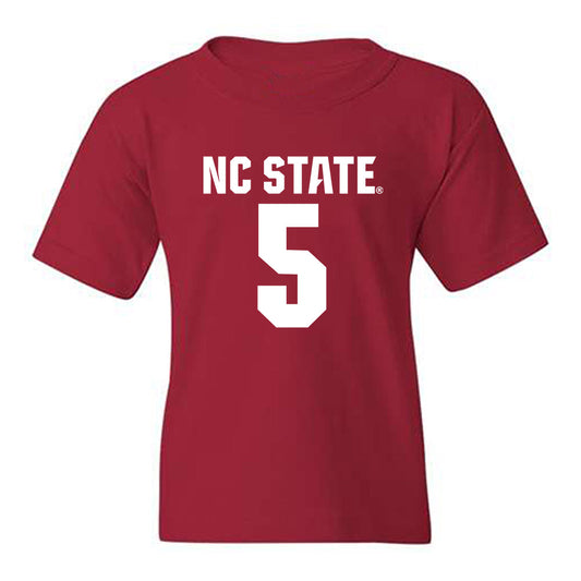 NC State - NCAA Men's Basketball : RJ Keene - Classic Shersey Youth T-Shirt-0