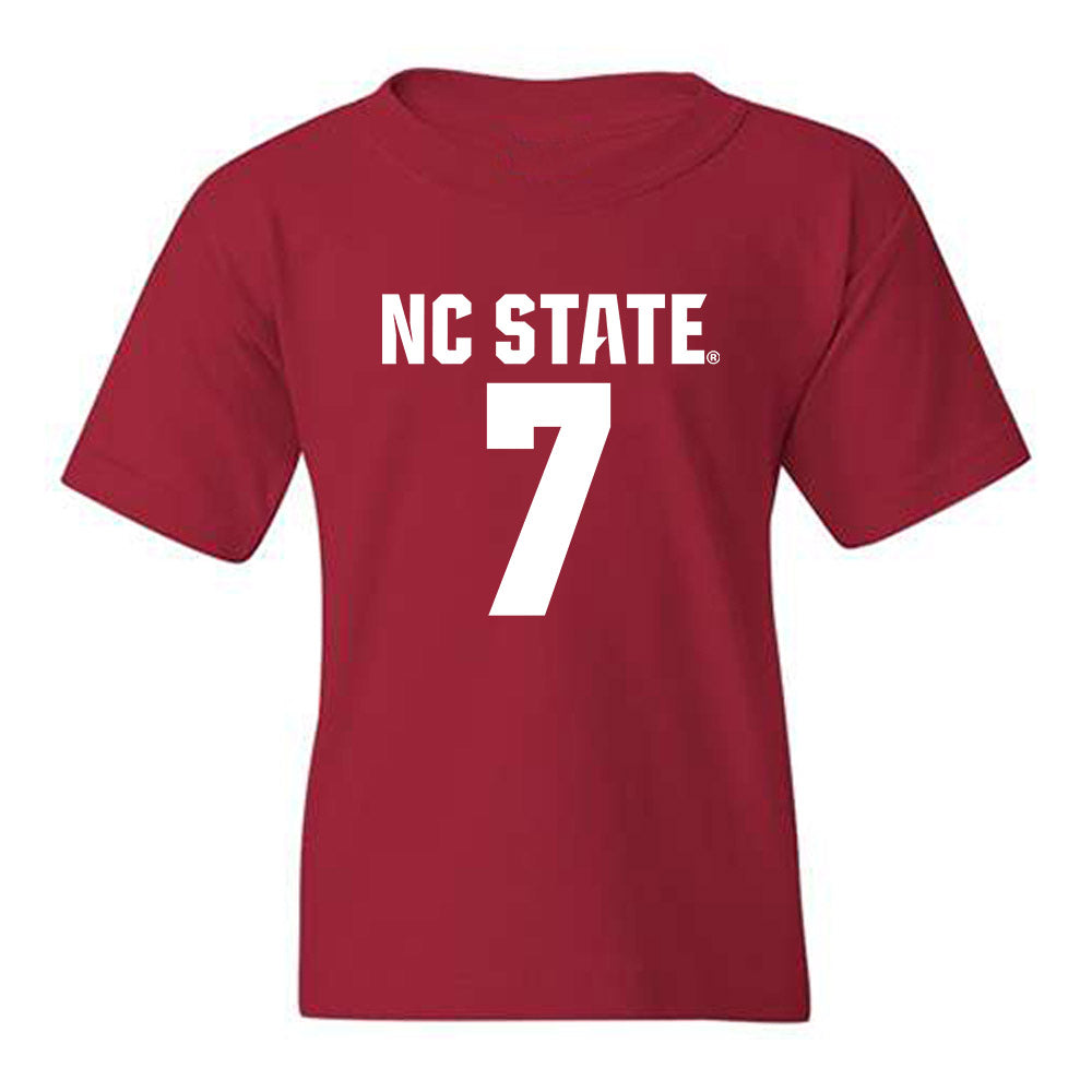 NC State - NCAA Women's Basketball : Kyshe Lunan - Classic Shersey Youth T-Shirt-0