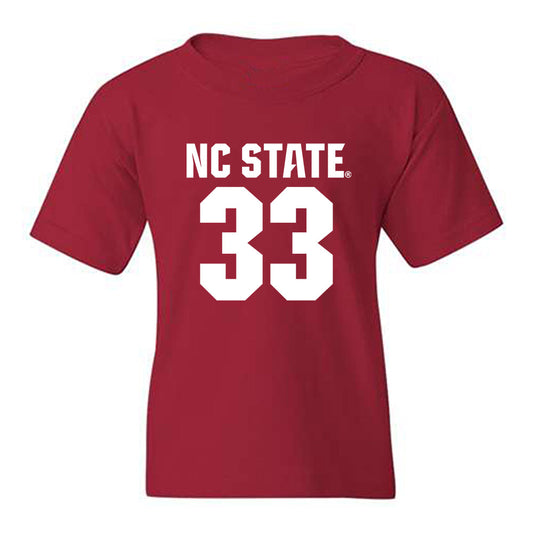 NC State - NCAA Men's Basketball : Zymicah Wilkins - Classic Shersey Youth T-Shirt-0