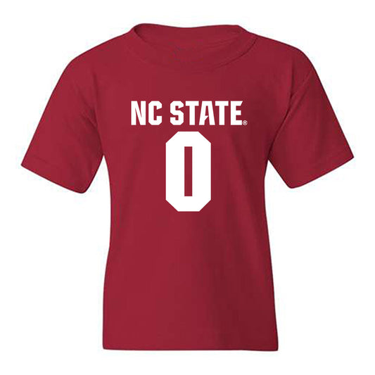 NC State - NCAA Men's Basketball : Preston Edmead - Classic Shersey Youth T-Shirt-0
