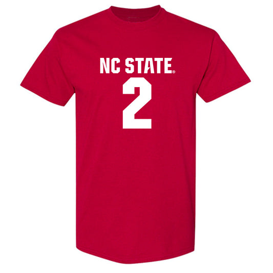NC State - NCAA Women's Basketball : Qadence Samuels - Classic Shersey T-Shirt-0