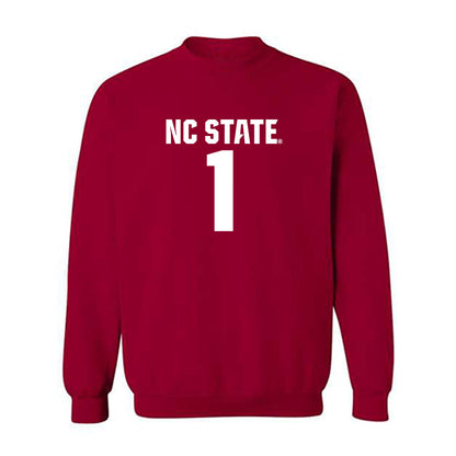 NC State - NCAA Men's Basketball : Christian Hammond - Classic Shersey Crewneck Sweatshirt-0