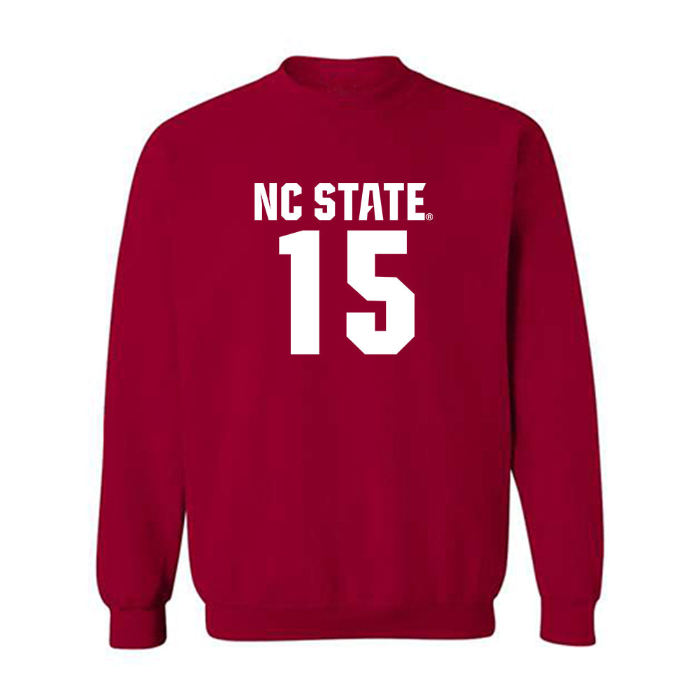 NC State - NCAA Men's Basketball : Jerry Deng - Classic Shersey Crewneck Sweatshirt-0