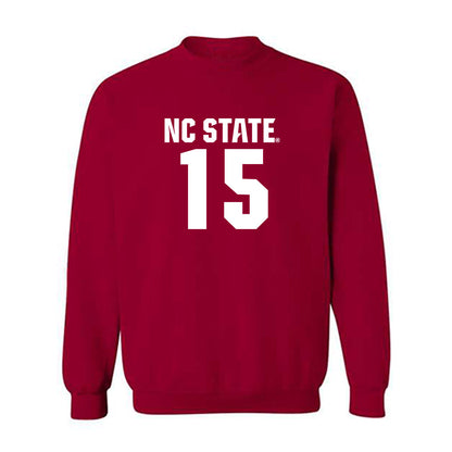 NC State - NCAA Men's Basketball : Jerry Deng - Classic Shersey Crewneck Sweatshirt-0