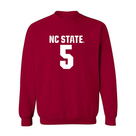 NC State - NCAA Men's Basketball : RJ Keene - Classic Shersey Crewneck Sweatshirt-0