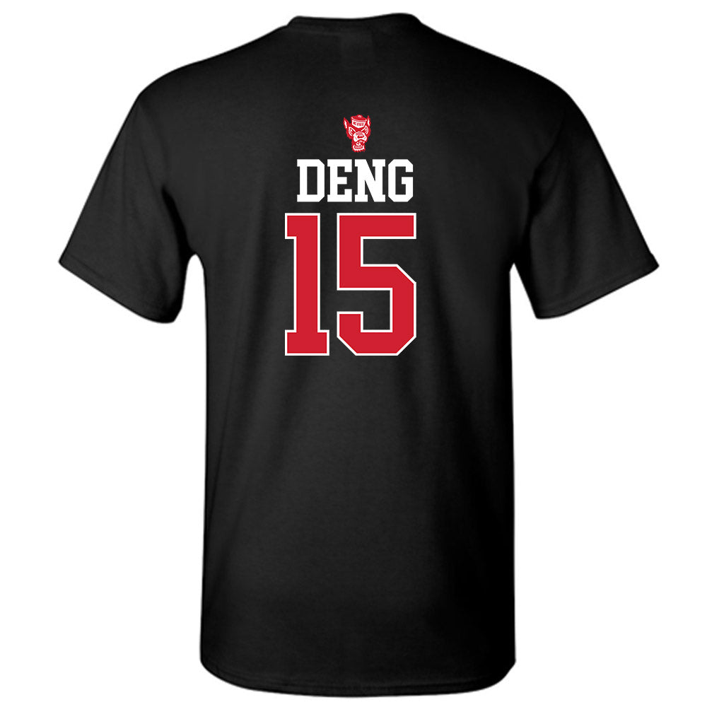NC State - NCAA Men's Basketball : Jerry Deng - Classic Shersey T-Shirt-1