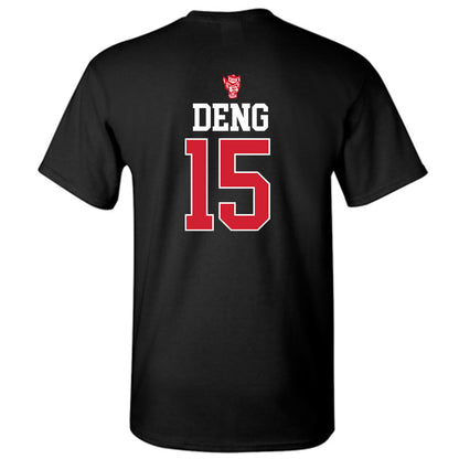 NC State - NCAA Men's Basketball : Jerry Deng - Classic Shersey T-Shirt-1