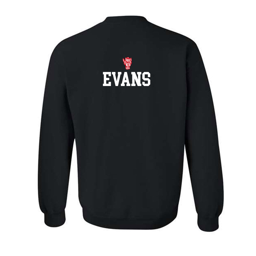 NC State - NCAA Men's Basketball : Kyle Evans - Classic Shersey Crewneck Sweatshirt-1