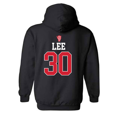 NC State - NCAA Men's Basketball : Sung Jin Lee - Classic Shersey Hooded Sweatshirt-1