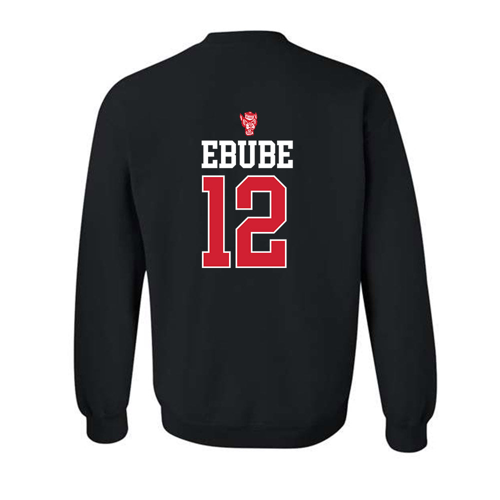 NC State - NCAA Men's Basketball : Scottie Ebube - Classic Shersey Crewneck Sweatshirt-1