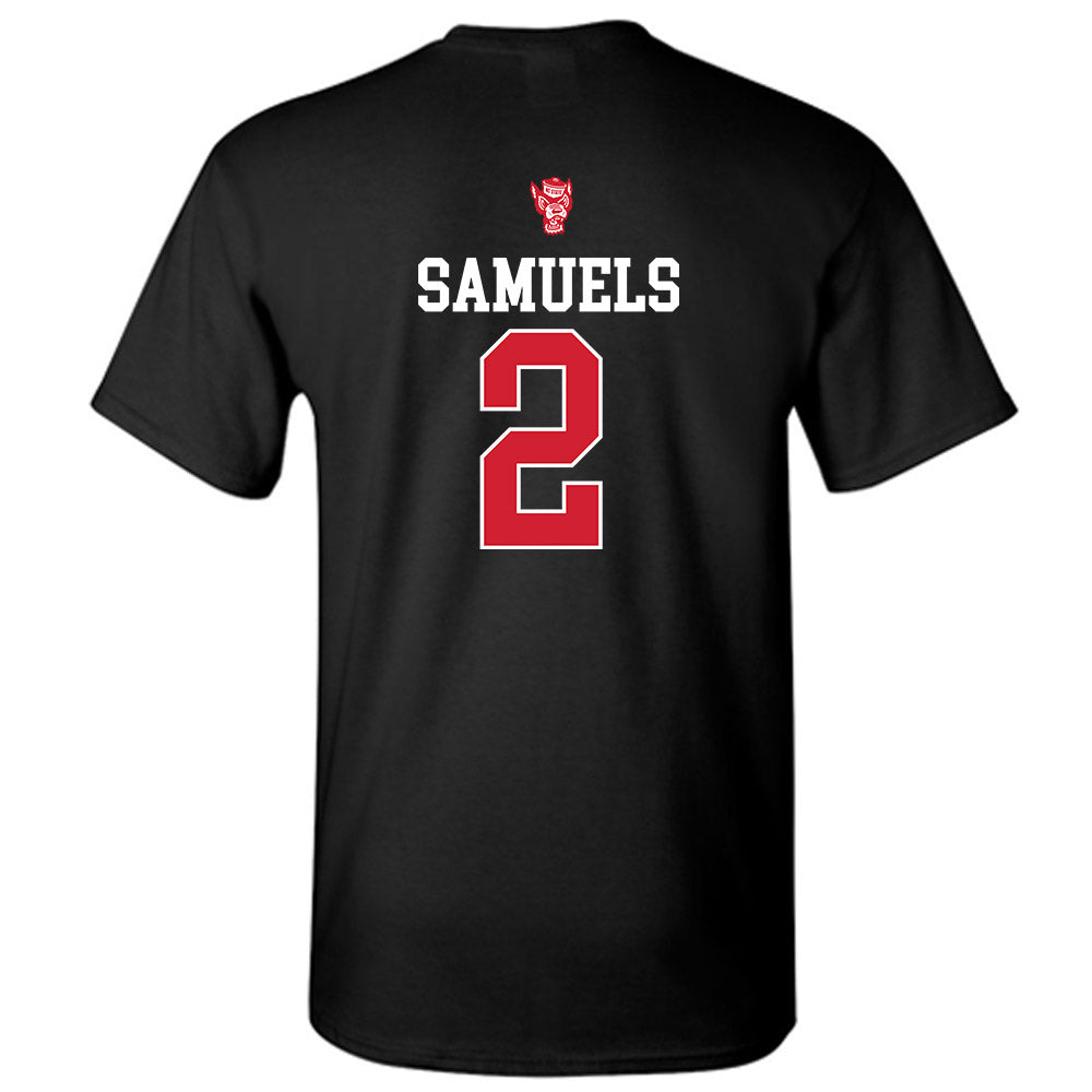 NC State - NCAA Women's Basketball : Qadence Samuels - Classic Shersey T-Shirt-1