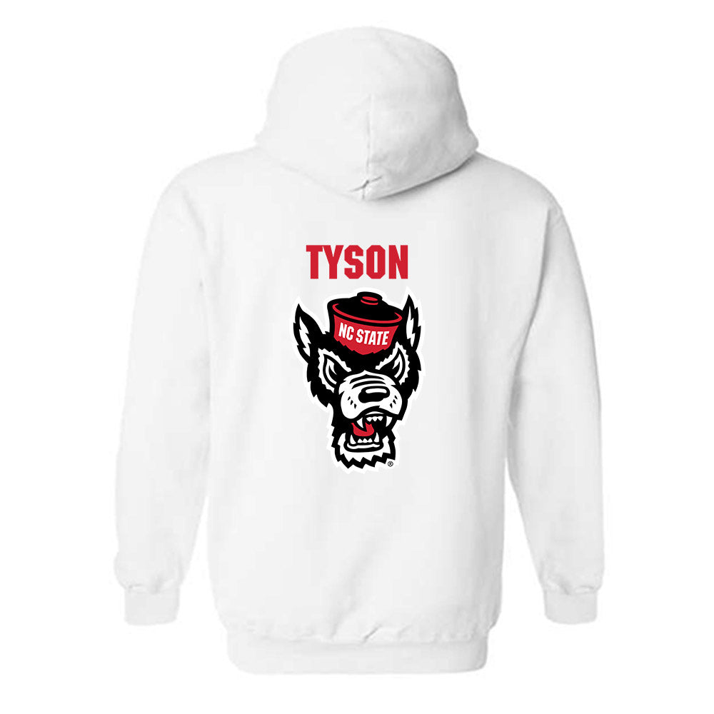 NC State - NCAA Wrestling : Marcus Tyson - Sports Shersey Hooded Sweatshirt-1