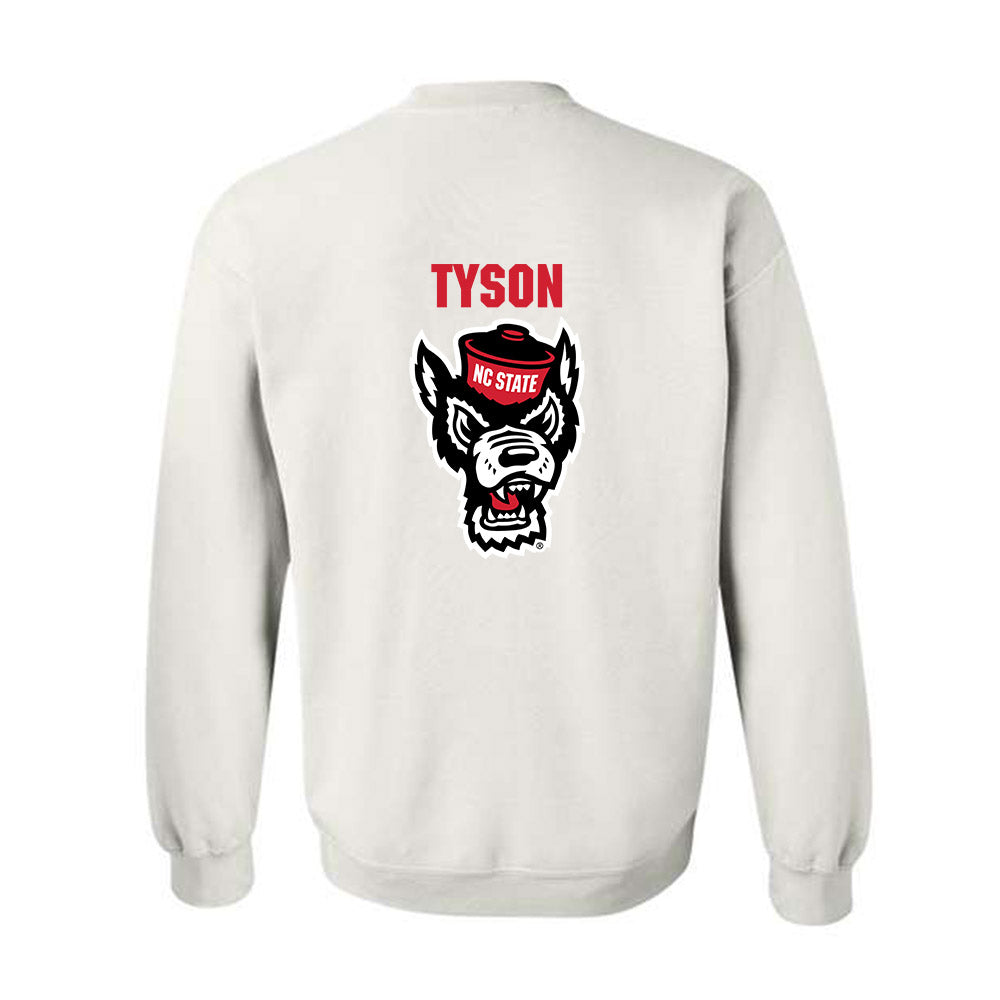 NC State - NCAA Wrestling : Marcus Tyson - Sports Shersey Crewneck Sweatshirt-1