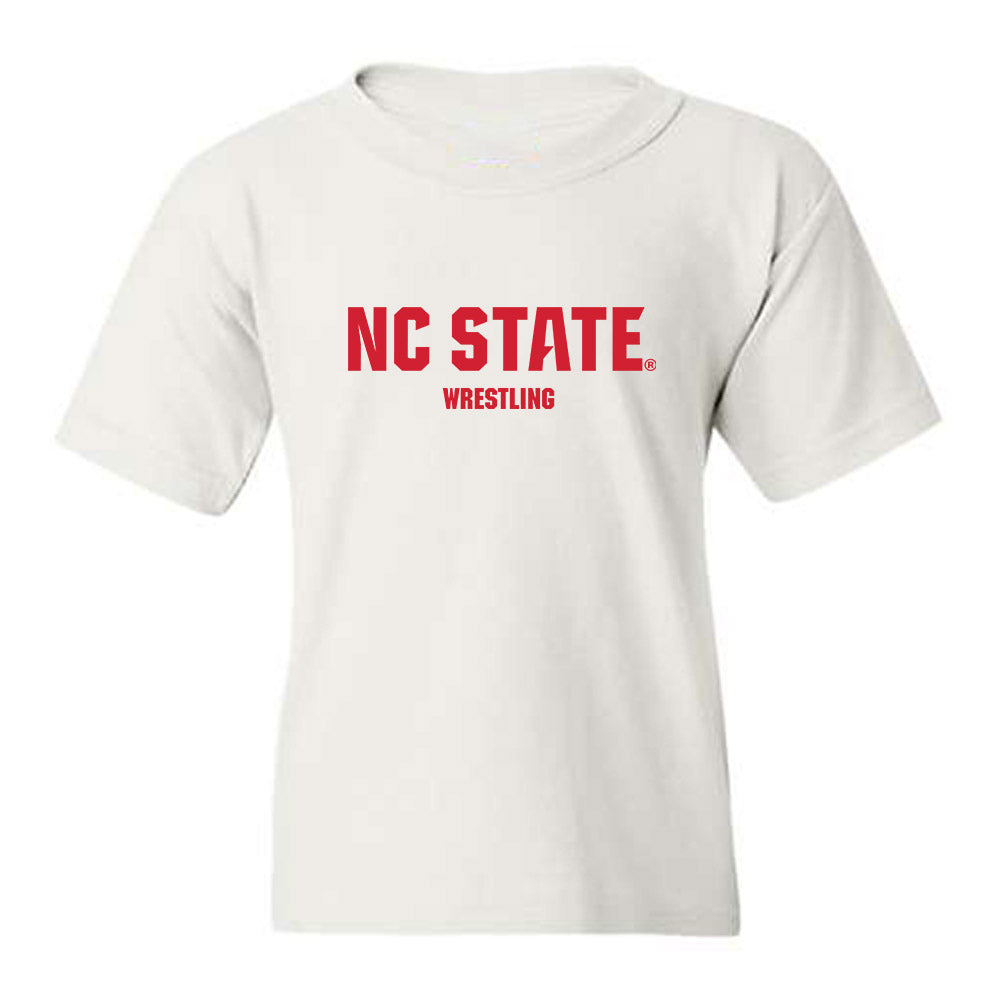 NC State - NCAA Wrestling : Marcus Tyson - Sports Shersey Youth T-Shirt-0