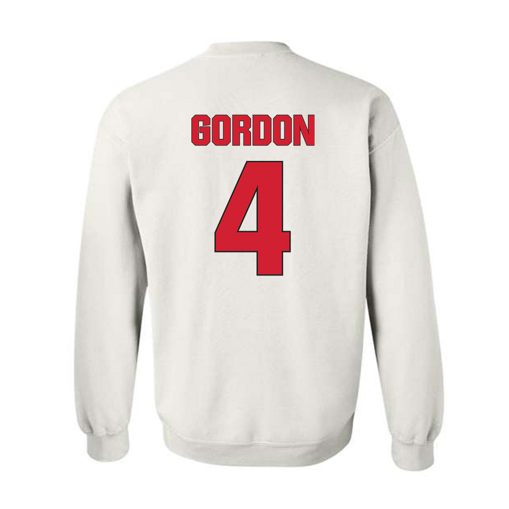 NC State - NCAA Men's Soccer : Joshua Gordon - Classic Shersey Crewneck Sweatshirt-1