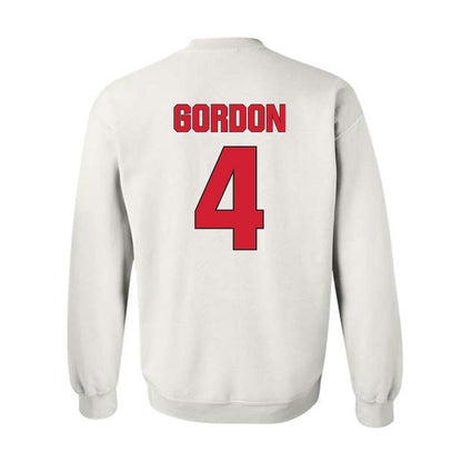 NC State - NCAA Men's Soccer : Joshua Gordon - Classic Shersey Crewneck Sweatshirt-1