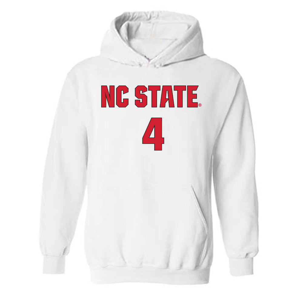 NC State - NCAA Men's Soccer : Joshua Gordon - Classic Shersey Hooded Sweatshirt-0