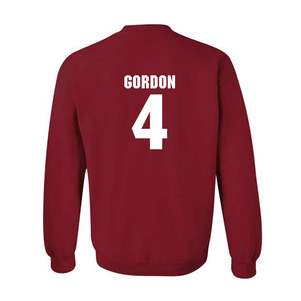 NC State - NCAA Men's Soccer : Joshua Gordon - Classic Shersey Crewneck Sweatshirt-1