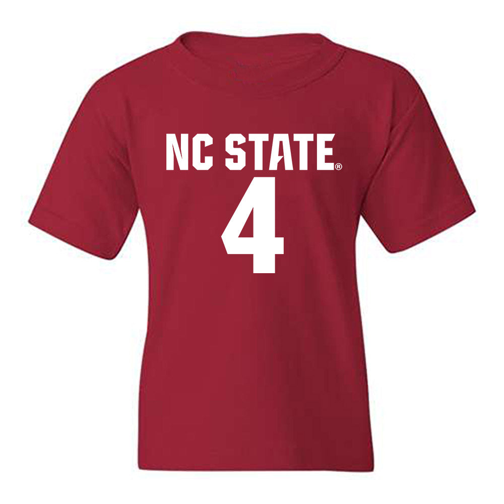 NC State - NCAA Men's Soccer : Joshua Gordon - Classic Shersey Youth T-Shirt-0