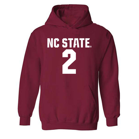 NC State - NCAA Men's Soccer : Ervin Cruz - Classic Shersey Hooded Sweatshirt-0