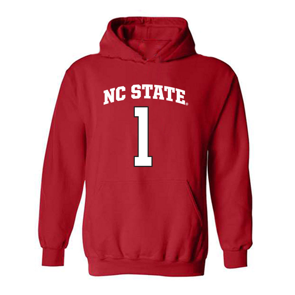 NC State - NCAA Women's Soccer : Riley Pickels - Classic Shersey Hooded Sweatshirt-0