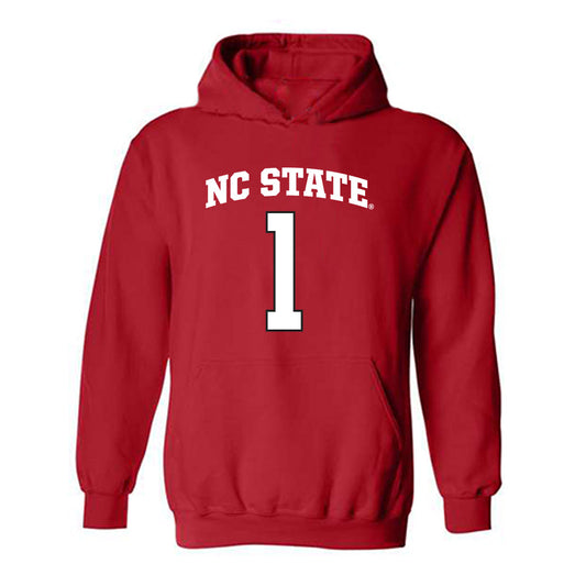 NC State - NCAA Women's Soccer : Riley Pickels - Classic Shersey Hooded Sweatshirt-0