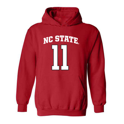 NC State - NCAA Women's Soccer : Carly Montgomery - Classic Shersey Hooded Sweatshirt-0