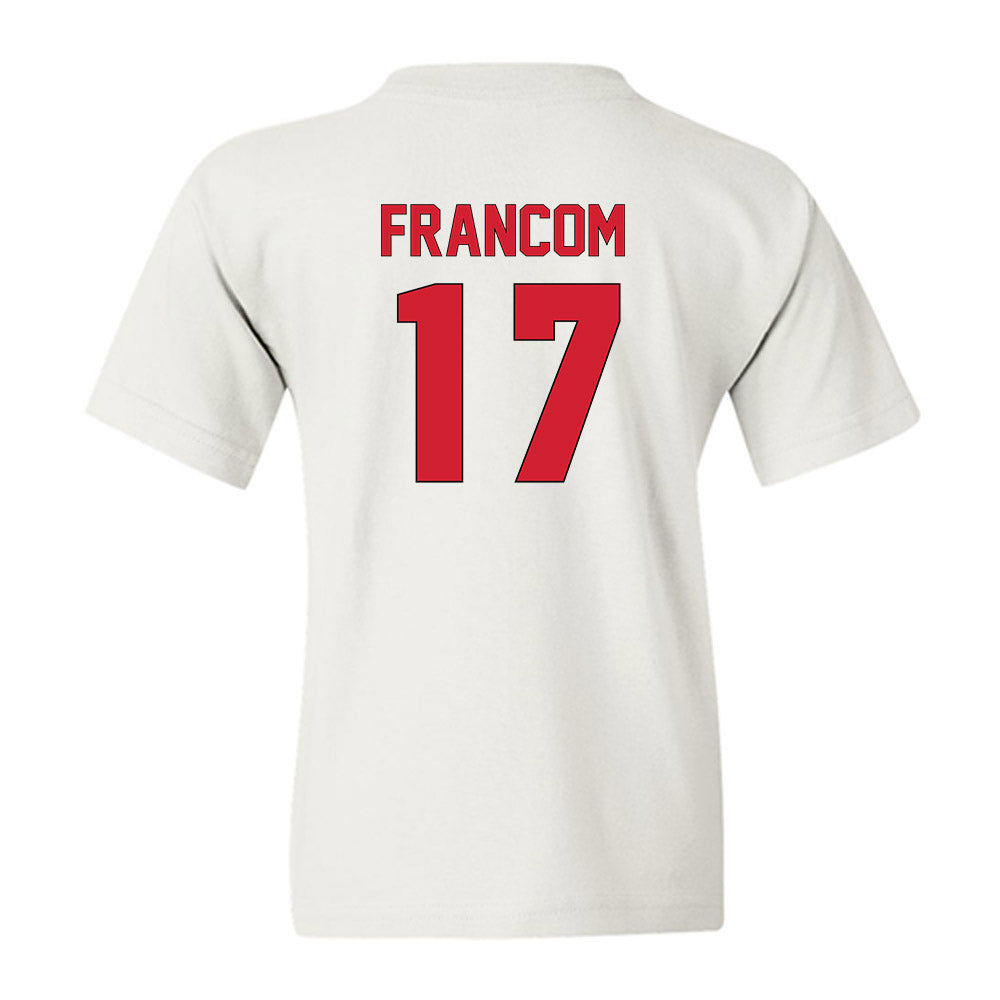 NC State - NCAA Women's Volleyball : Talia Francom - Classic Shersey Youth T-Shirt-1
