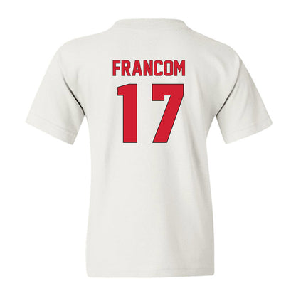 NC State - NCAA Women's Volleyball : Talia Francom - Classic Shersey Youth T-Shirt-1