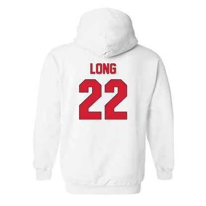 NC State - NCAA Women's Volleyball : Eva Long - Classic Shersey Hooded Sweatshirt-1