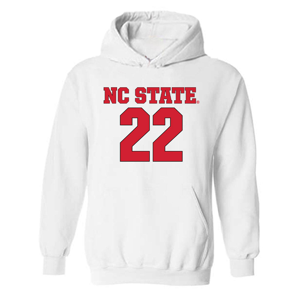 NC State - NCAA Women's Volleyball : Eva Long - Classic Shersey Hooded Sweatshirt-0