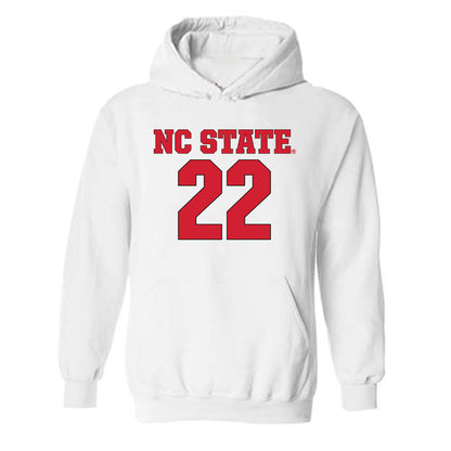 NC State - NCAA Women's Volleyball : Eva Long - Classic Shersey Hooded Sweatshirt-0