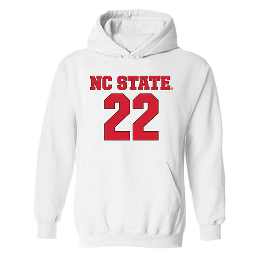 NC State - NCAA Women's Volleyball : Eva Long - Classic Shersey Hooded Sweatshirt-0