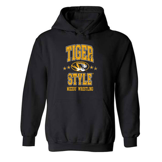 Missouri - NCAA Wrestling : Jarrett Stoner - Classic Shersey Hooded Sweatshirt-0