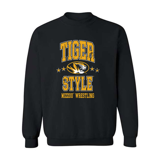 Missouri - NCAA Wrestling : Jason Hampton - Classic Shersey Crewneck Sweatshirt-0