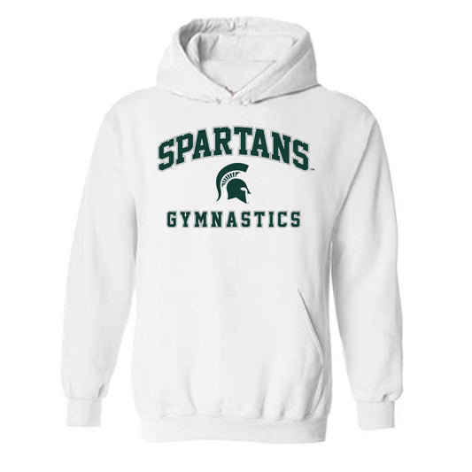 Michigan State - NCAA Women's Gymnastics : Isabel Biro - Sports Shersey Hooded Sweatshirt-0