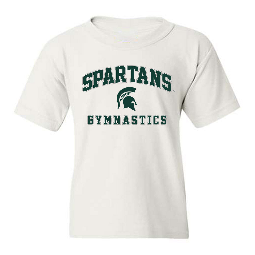 Michigan State - NCAA Women's Gymnastics : Gabi Ortiz - Sports Shersey Youth T-Shirt-0