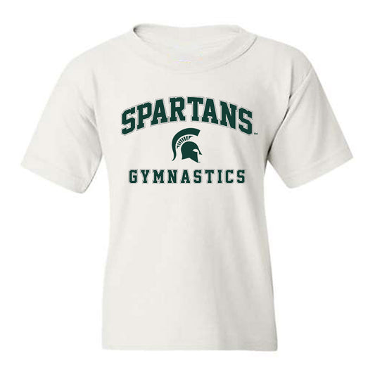 Michigan State - NCAA Women's Gymnastics : Naya Howard - Sports Shersey Youth T-Shirt-0