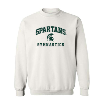 Michigan State - NCAA Women's Gymnastics : Gabi Ortiz - Sports Shersey Crewneck Sweatshirt-0