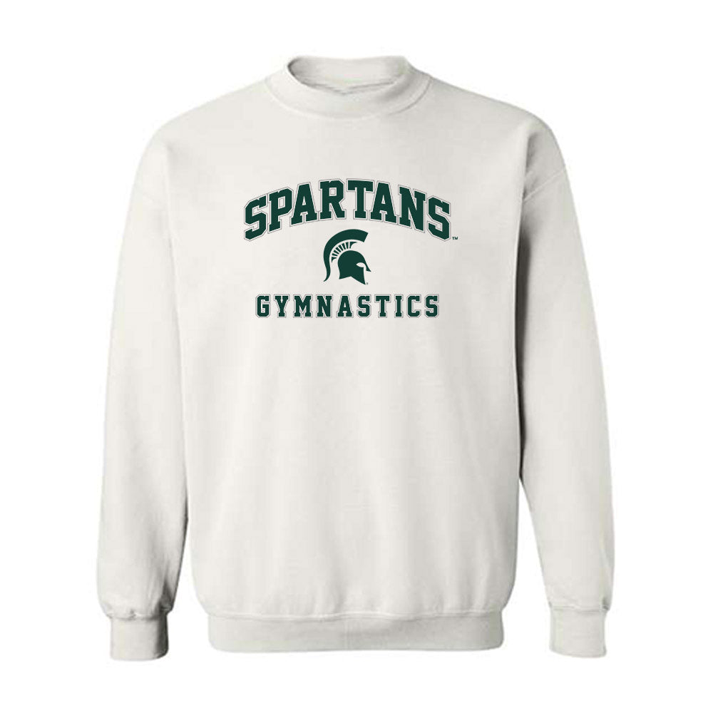 Michigan State - NCAA Women's Gymnastics : Amy Doyle - Sports Shersey Crewneck Sweatshirt-0