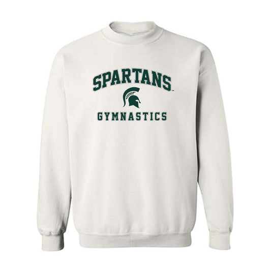 Michigan State - NCAA Women's Gymnastics : Amy Doyle - Sports Shersey Crewneck Sweatshirt-0