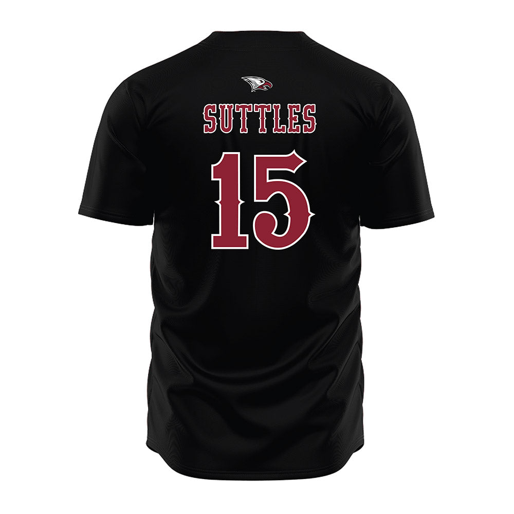NCCU - NCAA Softball : Tyler Suttles - Black Jersey-1